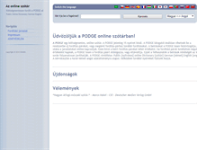 Tablet Screenshot of hu.podge.de